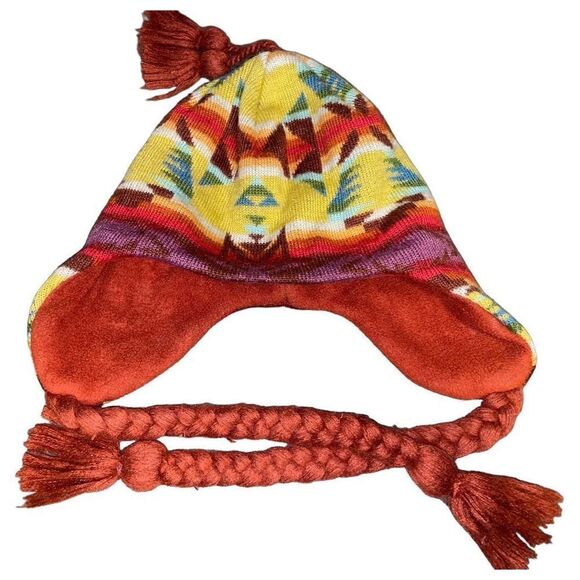 Southwest Knit Ski Beanie Hat - Picture 9 of 10